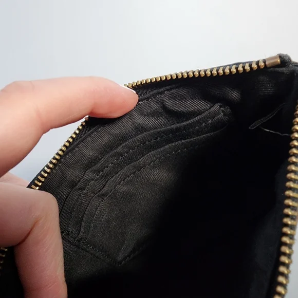 Coach Black and Brown Wristlet - Picture 4 of 9